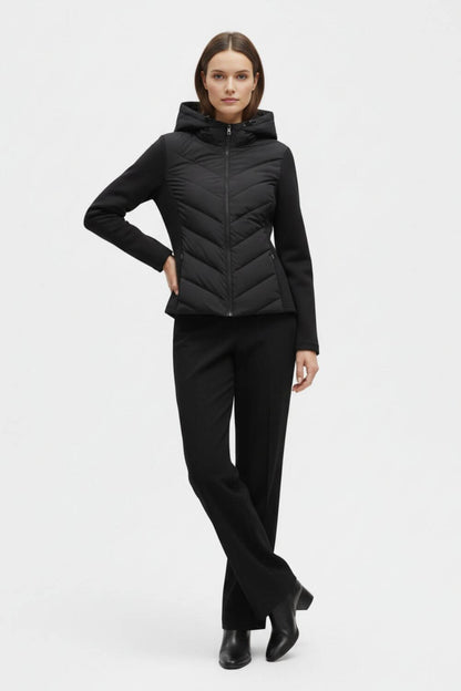 Classic timeless puffer jacket for women -3