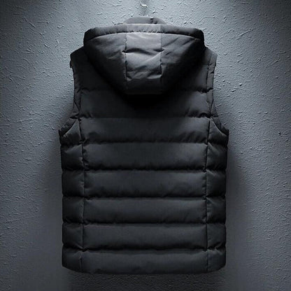 Padded Hooded Gilet Vest Stylish For Men | Kaedon