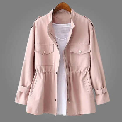Tailored Button Front Overcoat Stylish For Women | Celeste