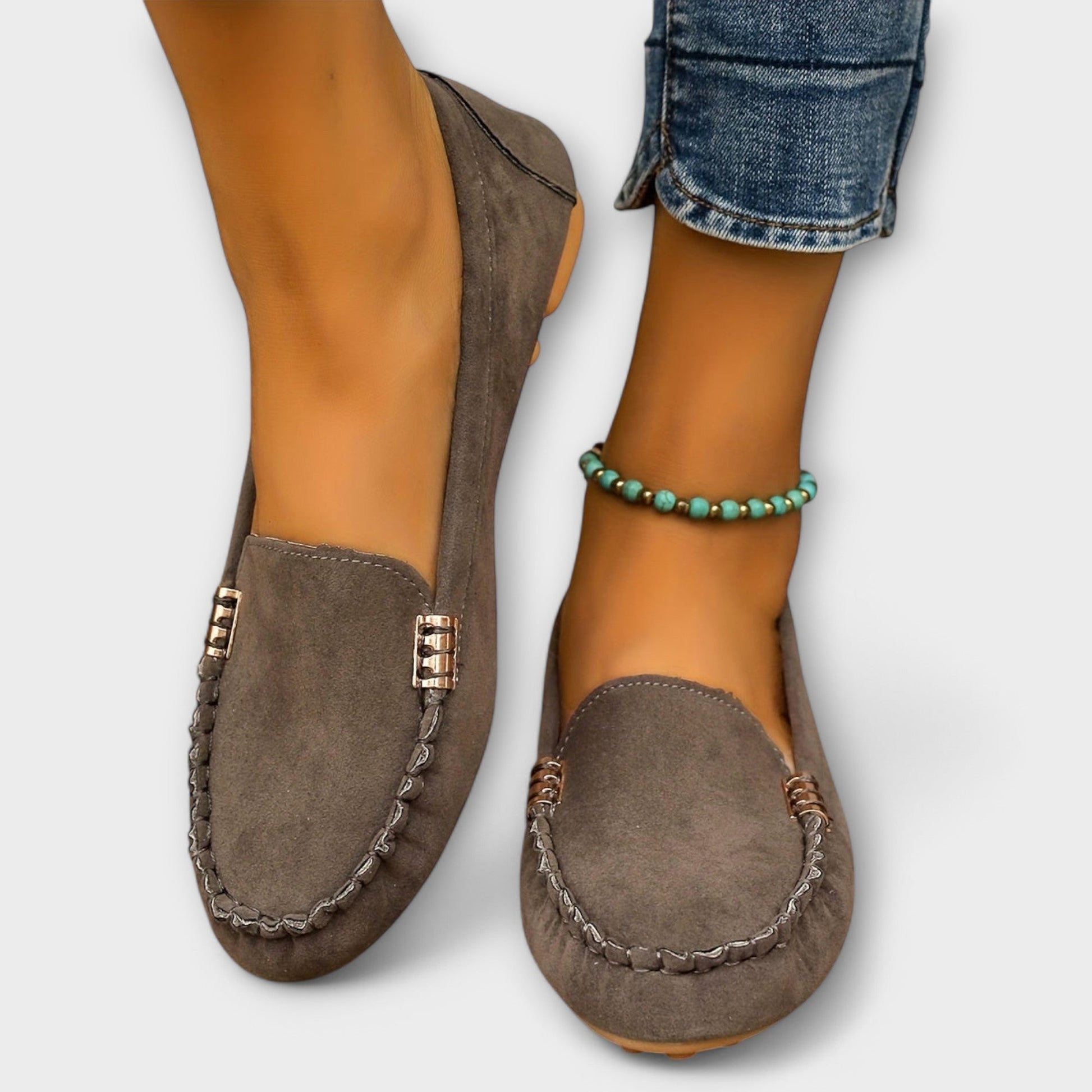 Elegant comfort slip-on moccasin for women | Bianca -7