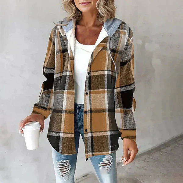 Cosy everyday casual relaxed jacket for women | Maisie -8
