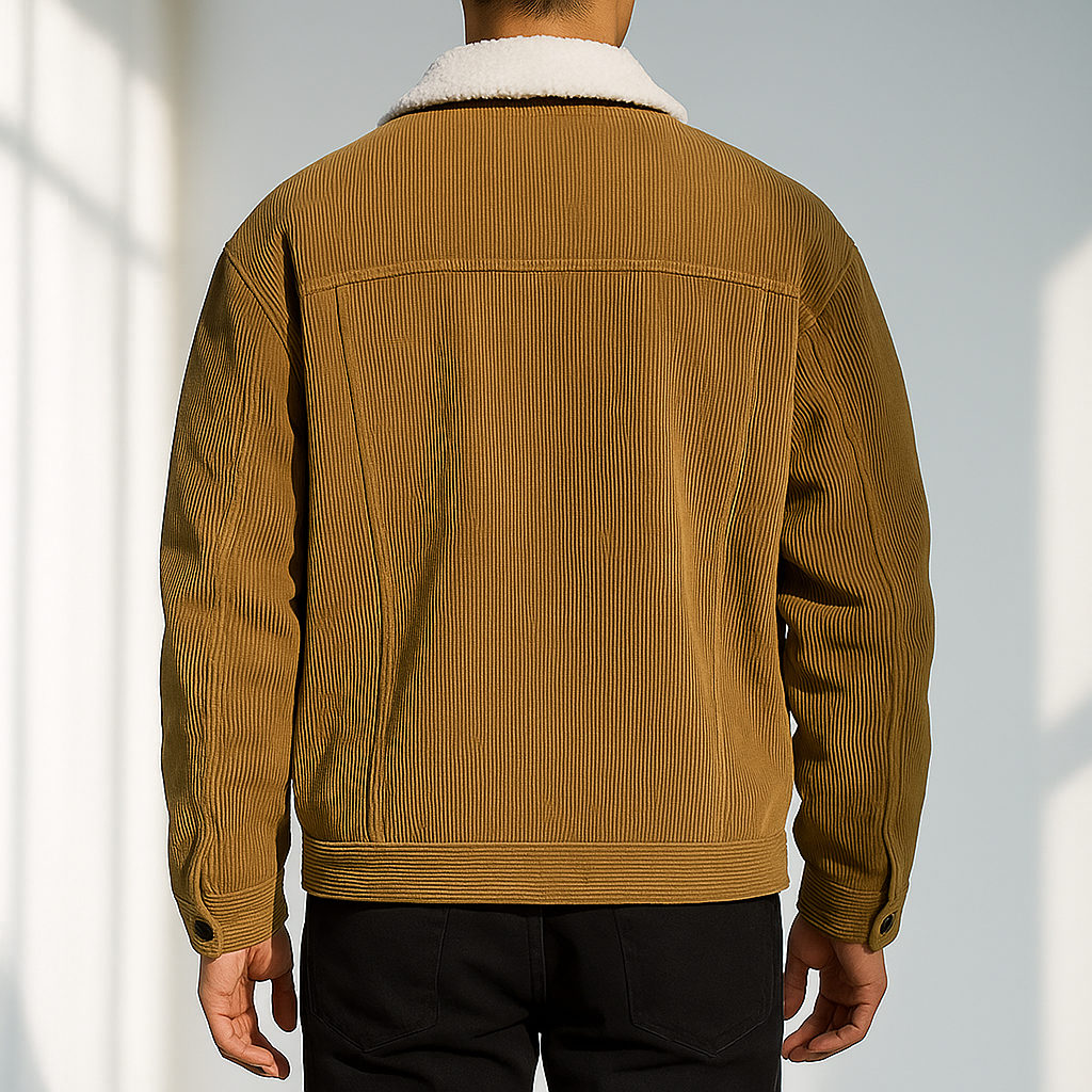 Smart corduroy everyday jacket for men | Hudson - 2