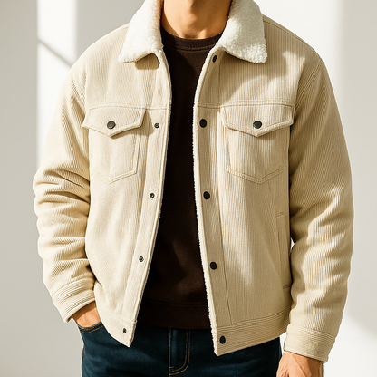 Smart corduroy everyday jacket for men | Hudson - 8