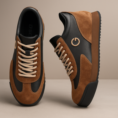 Retro Style Lace Up Trainers Modern For Men | Marco