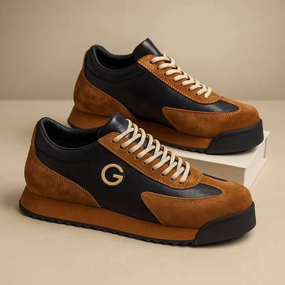 Retro Style Lace Up Trainers Modern For Men | Marco