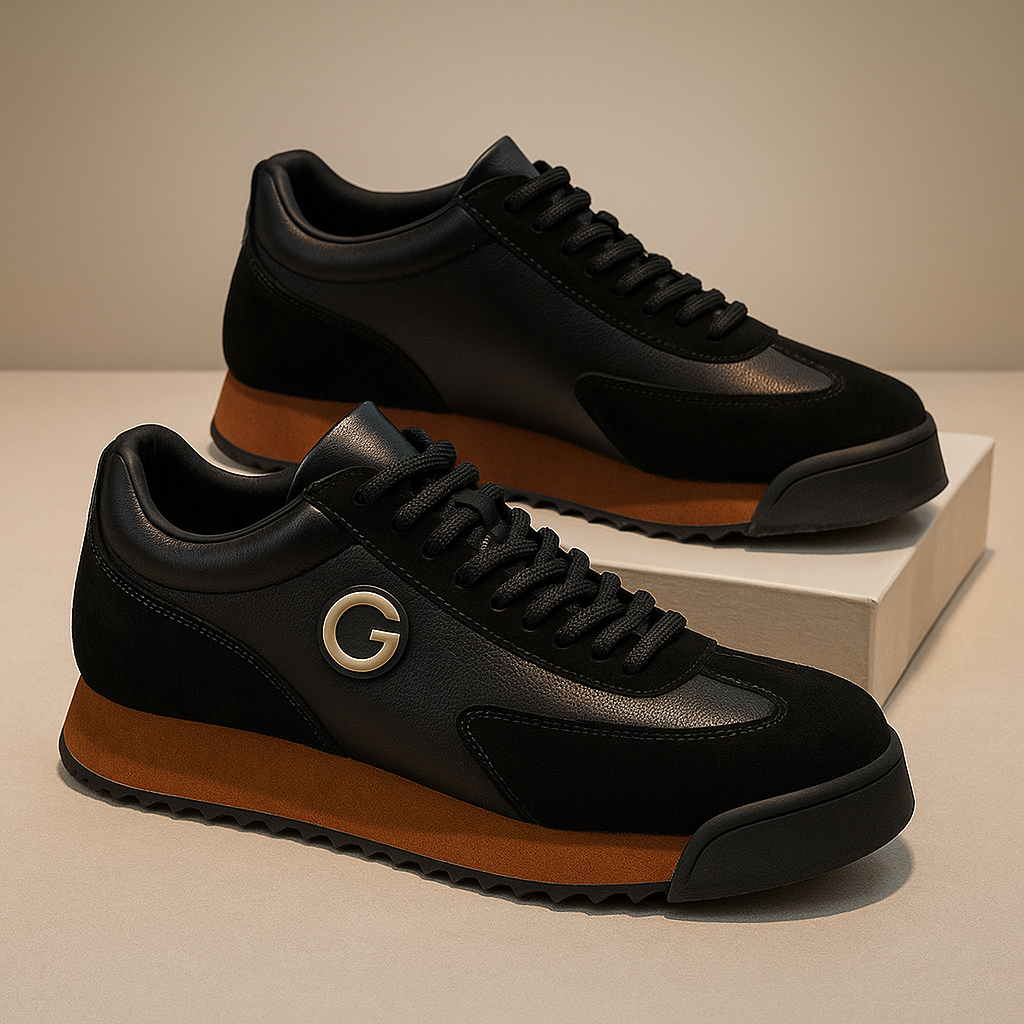 Retro Style Lace Up Trainers Modern For Men | Marco