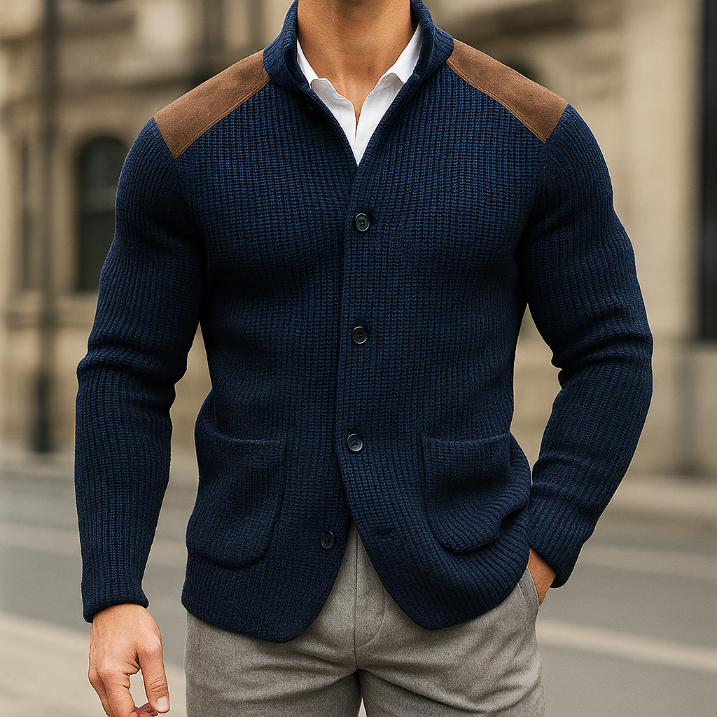 Textured Tailored Blazer Refined For Men | Dave
