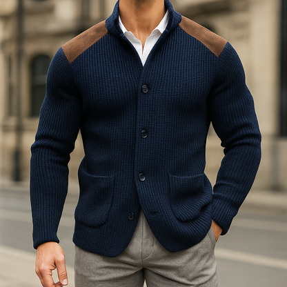 Textured Tailored Blazer Refined For Men | Dave