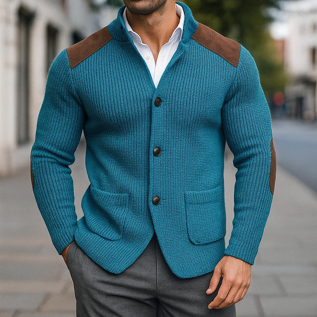 Textured Tailored Blazer Refined For Men | Dave