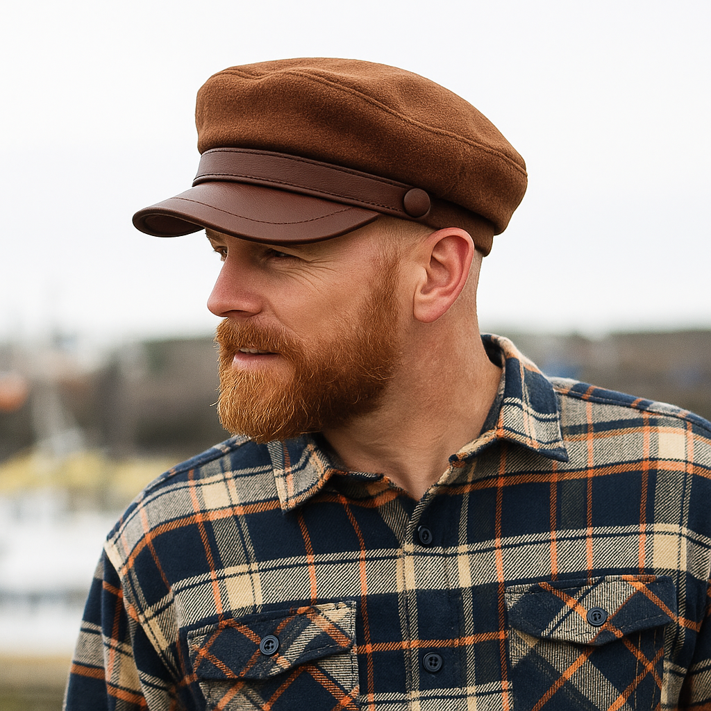 Vintage coastal fisherman cap for men | Riviera - 2
