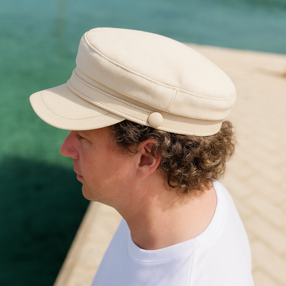Vintage coastal fisherman cap for men | Riviera - 3