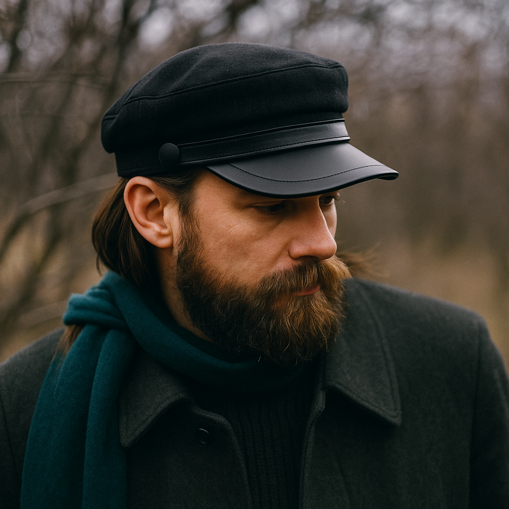 Vintage coastal fisherman cap for men | Riviera - 1