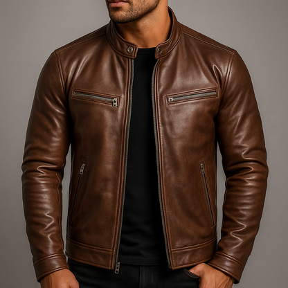 Vintage Style Zip-Up Jacket Stylish For Men | Camden