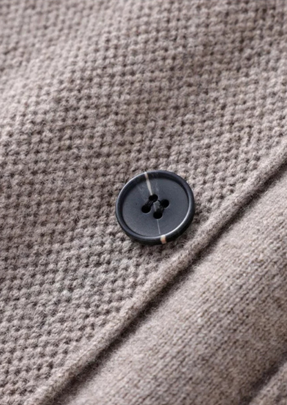 Cosy wool-look knit sweater for men -6