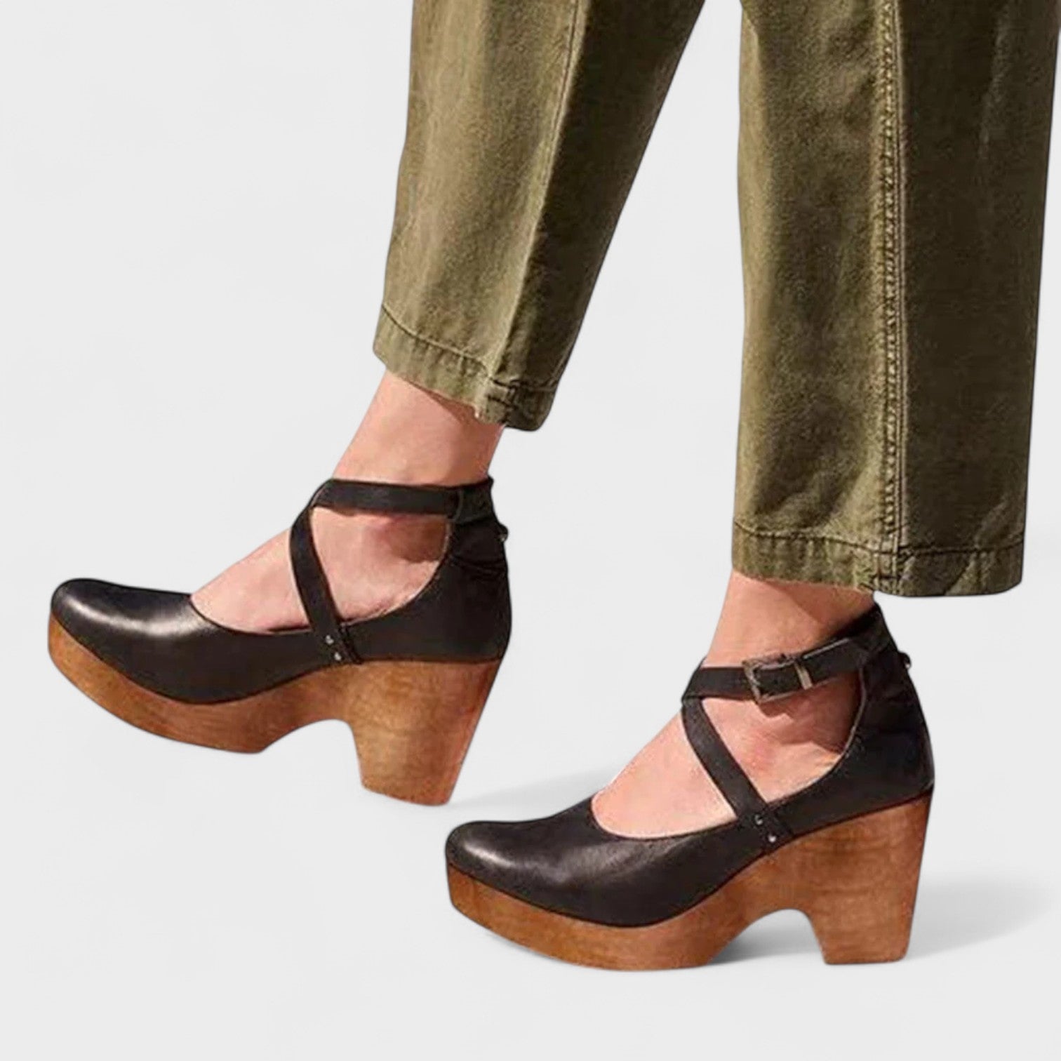 Comfort lift heeled sandals for women | Prim