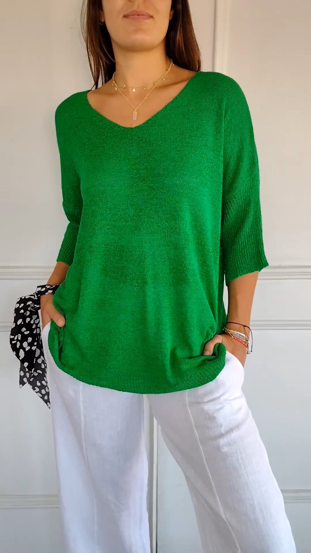 Lightweight printed everyday top for women | Jill -7