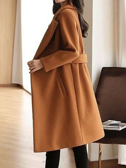 Tailored Longline Overcoat Stylish for Women | Valeria
