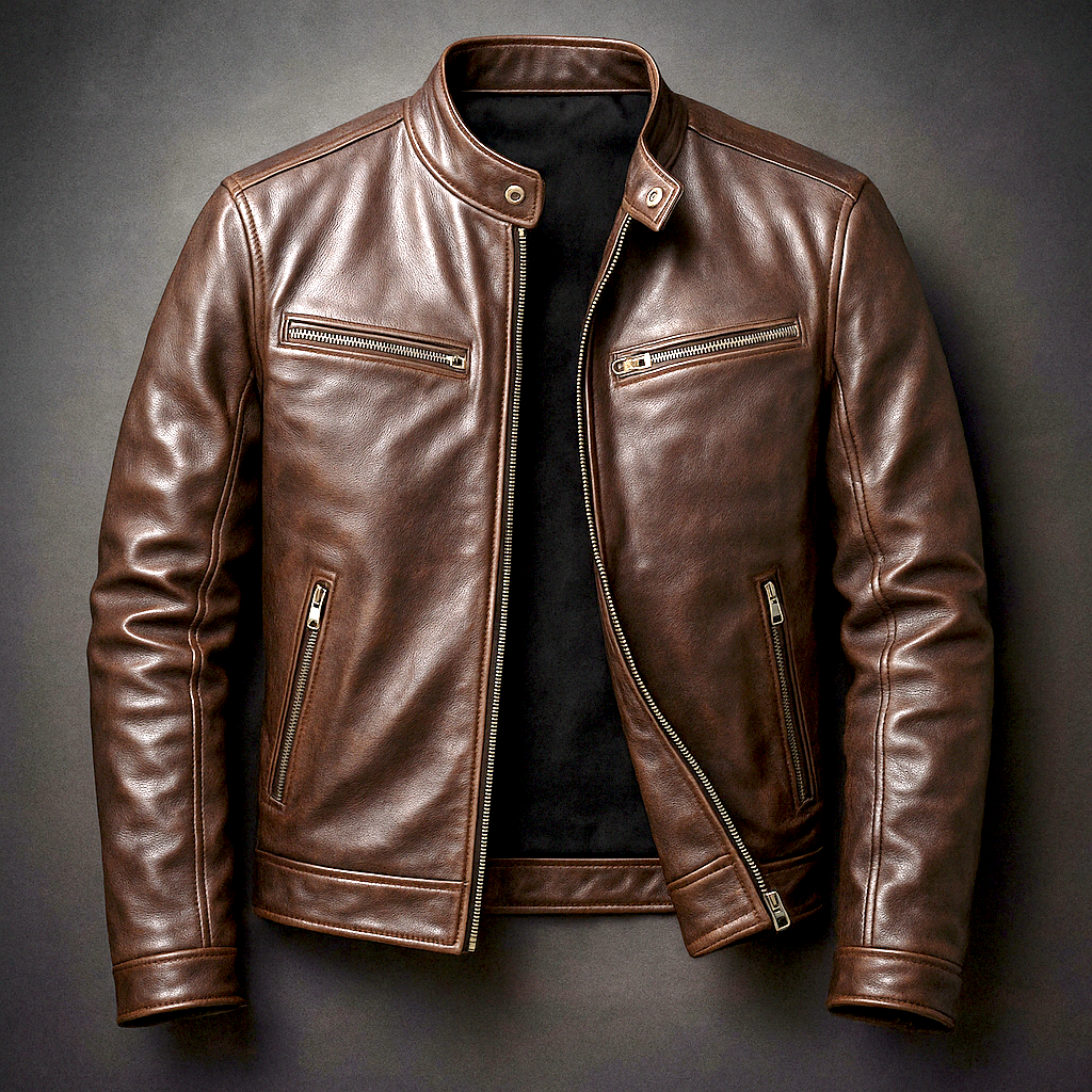 Vintage Style Zip-Up Jacket Stylish For Men | Camden