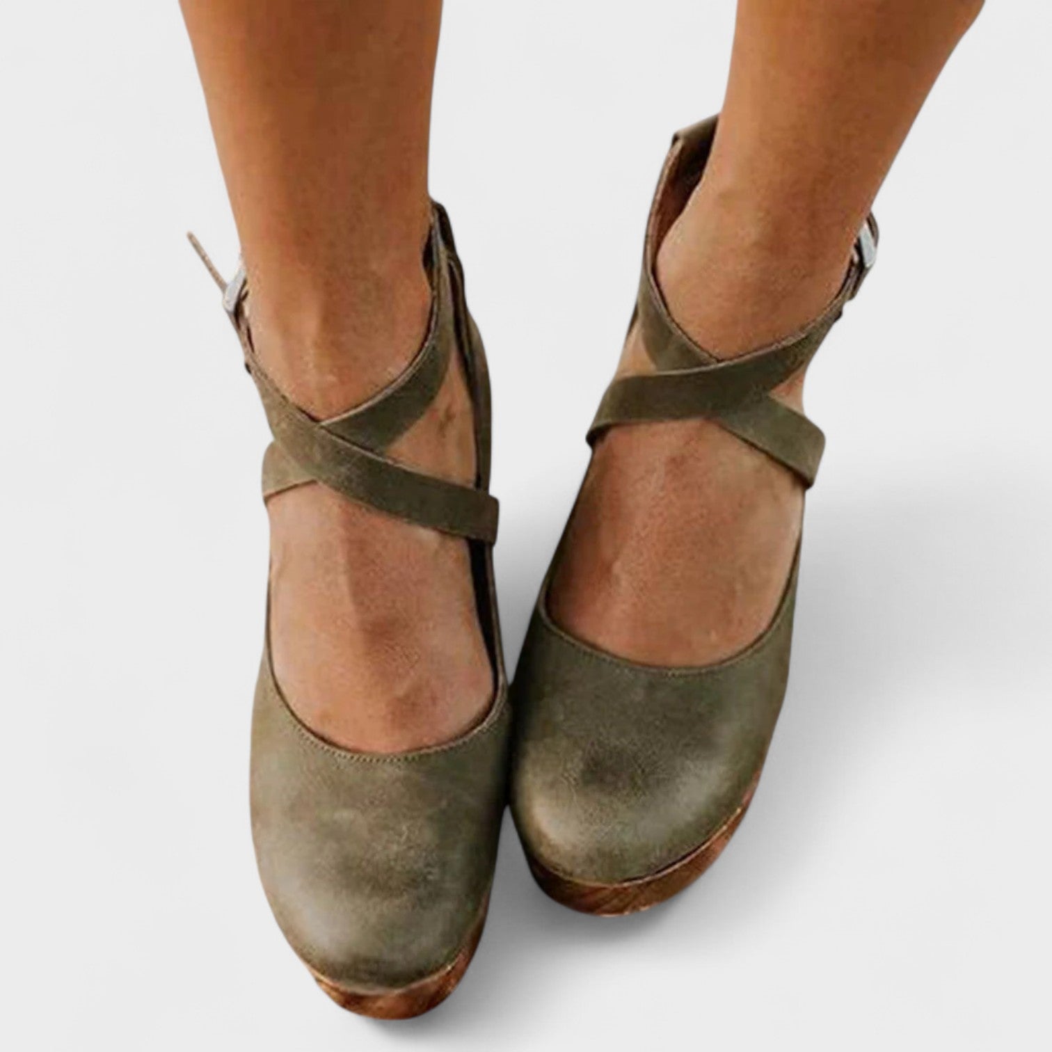 Comfort lift heeled sandals for women | Prim