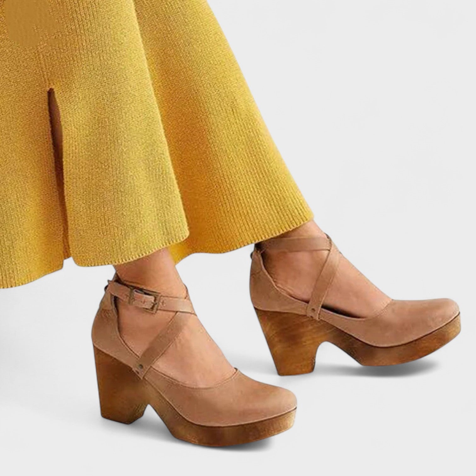 Comfort lift heeled sandals for women | Prim