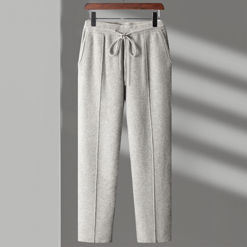 Refined Drawstring Trousers Versatile For Men | Lando