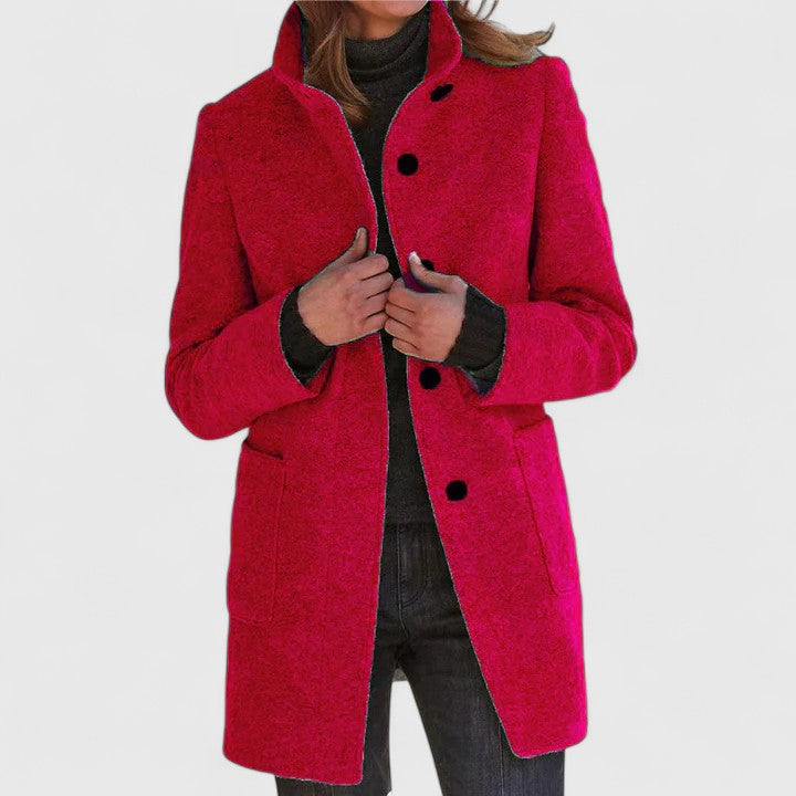 Classic Mid Length Coat Stylish For Women | Ardelia