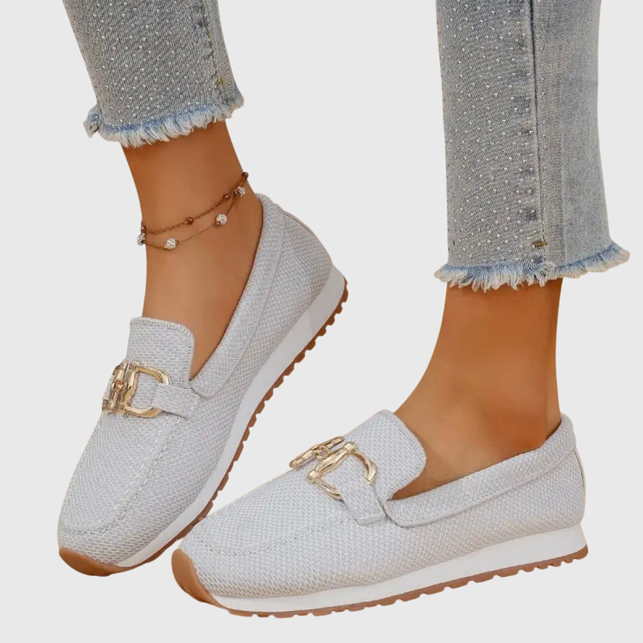 Comfortable orthopedic slip-on loafers for women | Susana - 9