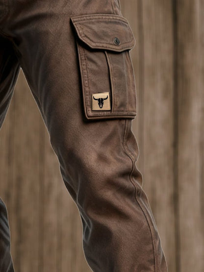 Insulated Utility Cargo Trousers Versatile For Men | Callum