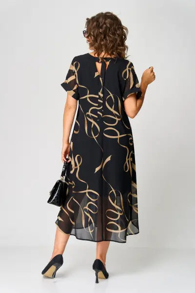 Cosy elegant everyday casual dress for women | Pauline -4