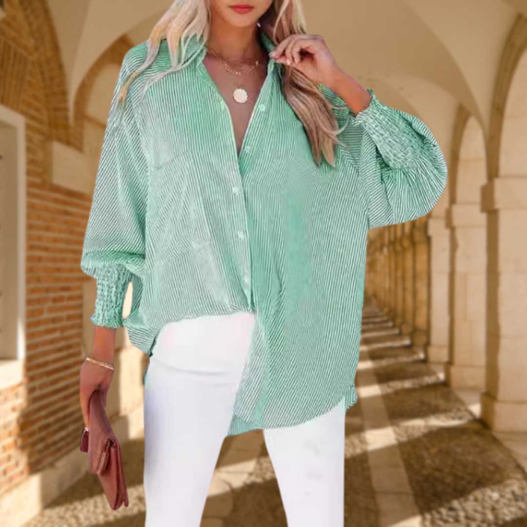 Elegant relaxed everyday blouse for women | MAVELLE - 5