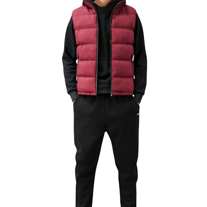 Lightweight insulated zip stand-collar gilet for men | Orion - 2