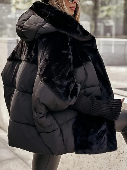Warm insulated waterproof winter jacket for women | AVA - 5