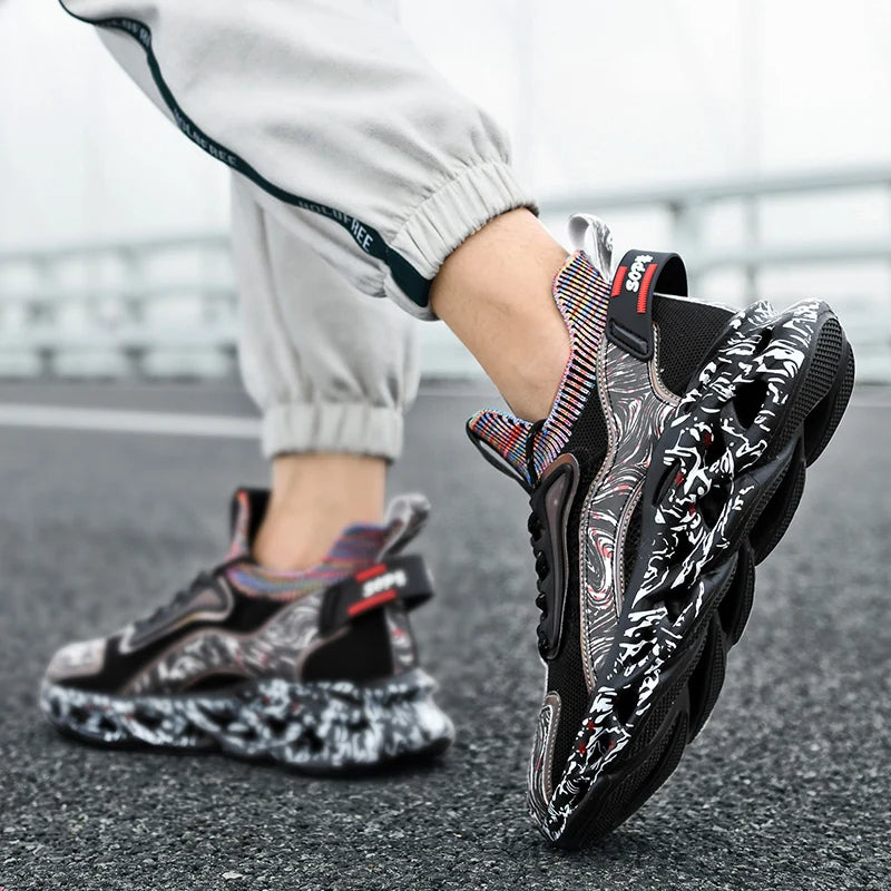 Bold street-style casual trainers for men | Rebel - 13