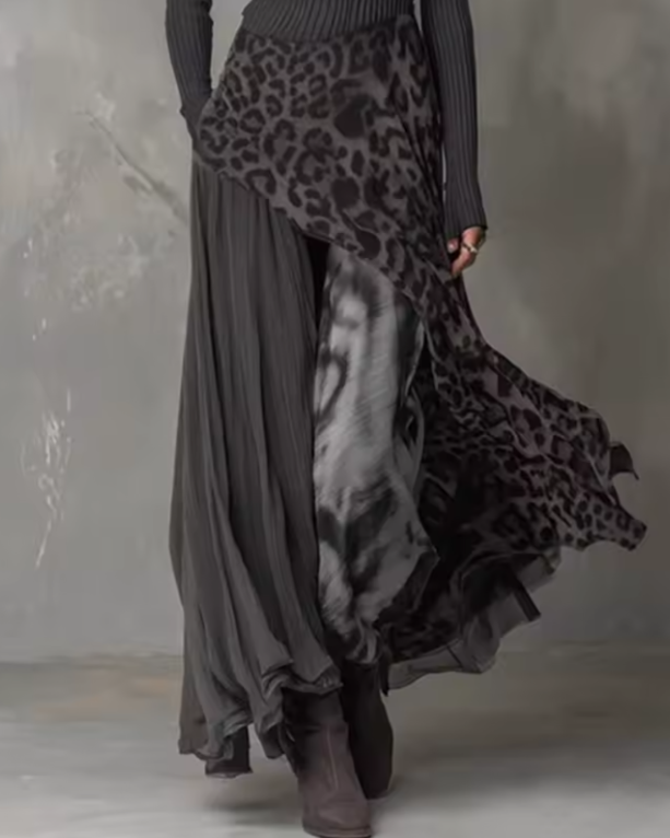 Bold everyday leopard print casual dress for women | Kea -2