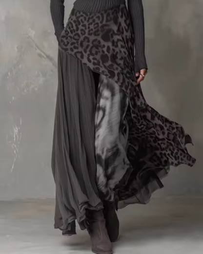 Bold everyday leopard print casual dress for women | Kea -2