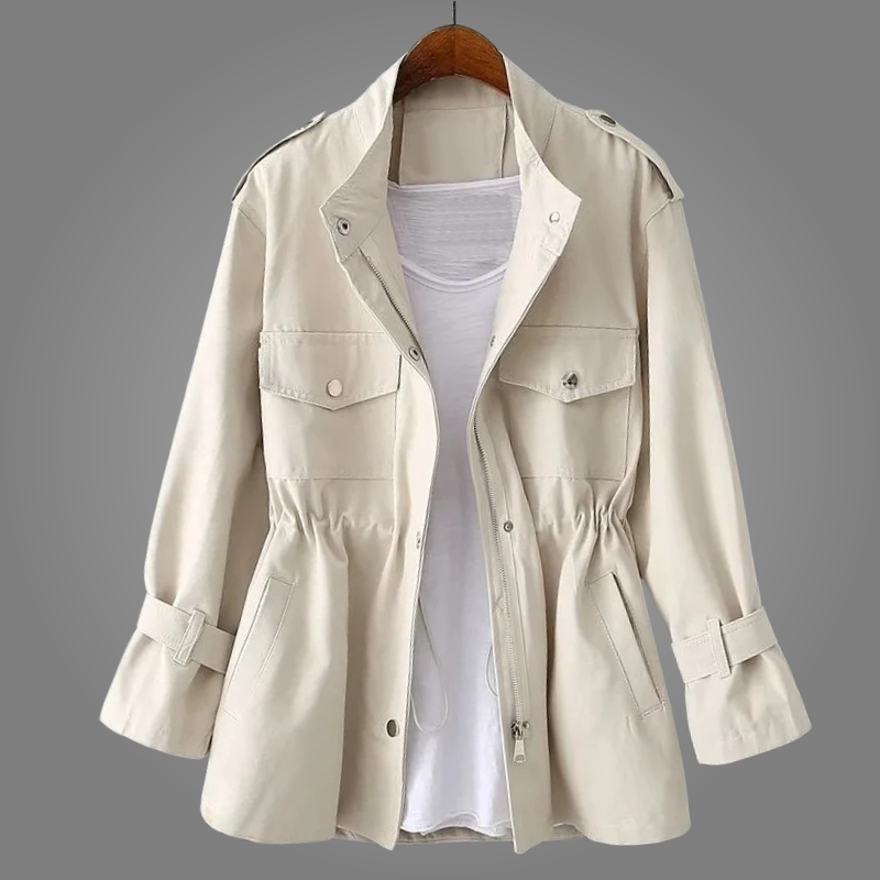 Tailored Button Front Overcoat Stylish For Women | Celeste