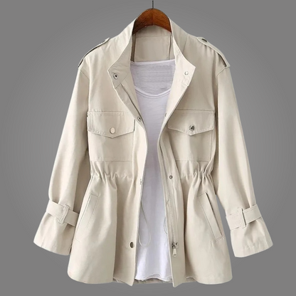 Tailored Button Front Overcoat Stylish For Women | Celeste
