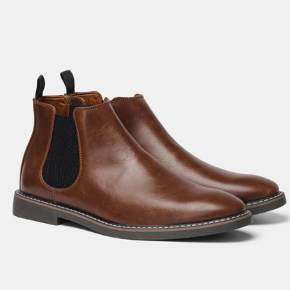 Classic leather chelsea boots for men | Ridgeway - 12