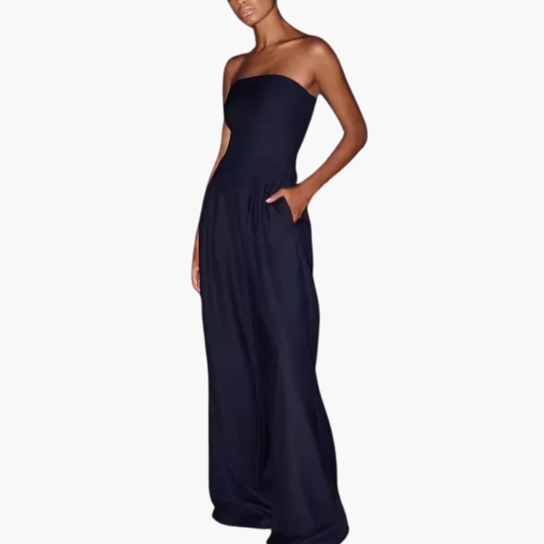 Relaxed everyday casual jumpsuit for women | Abigail -6