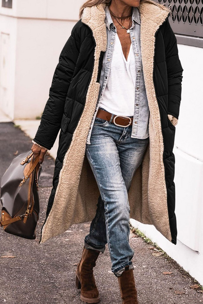 Elegant Reversible Long Coat Stylish For Women | Elvie