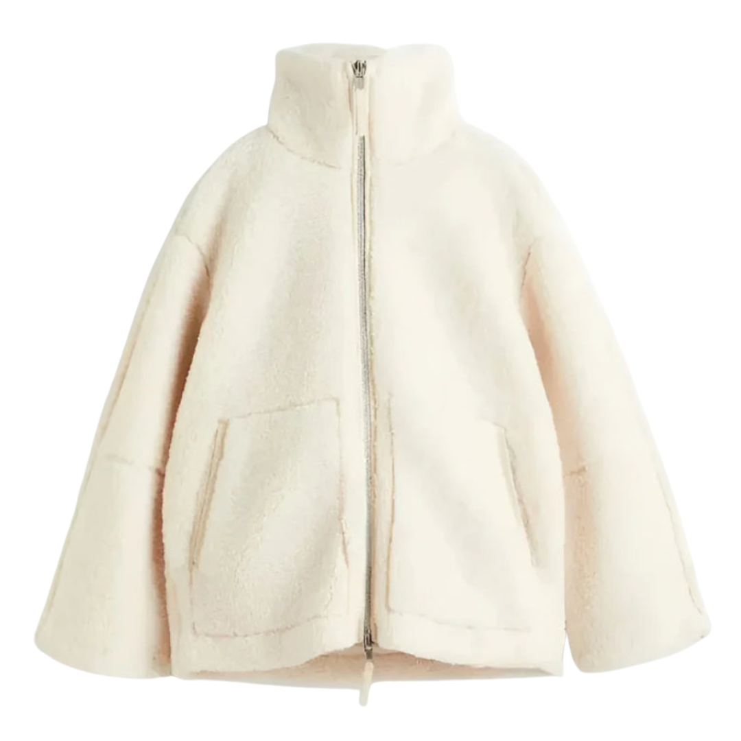 Soft warm casual winter jacket for women | Anastasia -3