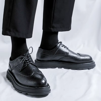 Classic smart brogue Derby shoes for men | West -7