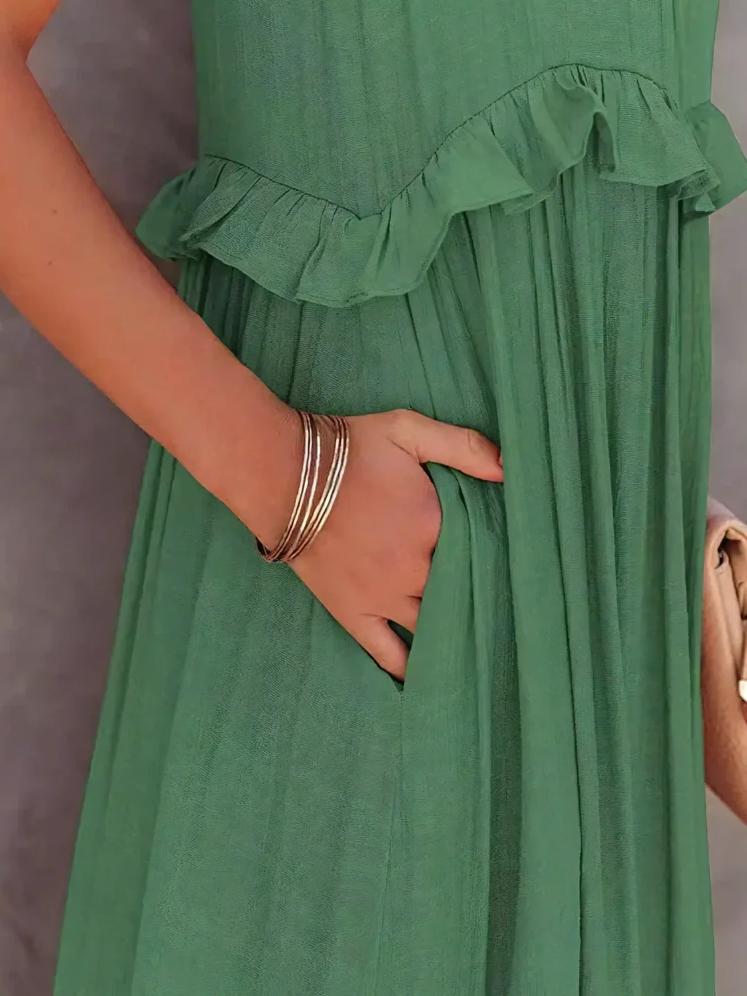 Tiered Ruffle Long Dress Chic For Women | Lara