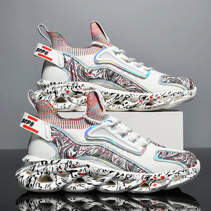 Bold street-style casual trainers for men | Rebel - 12