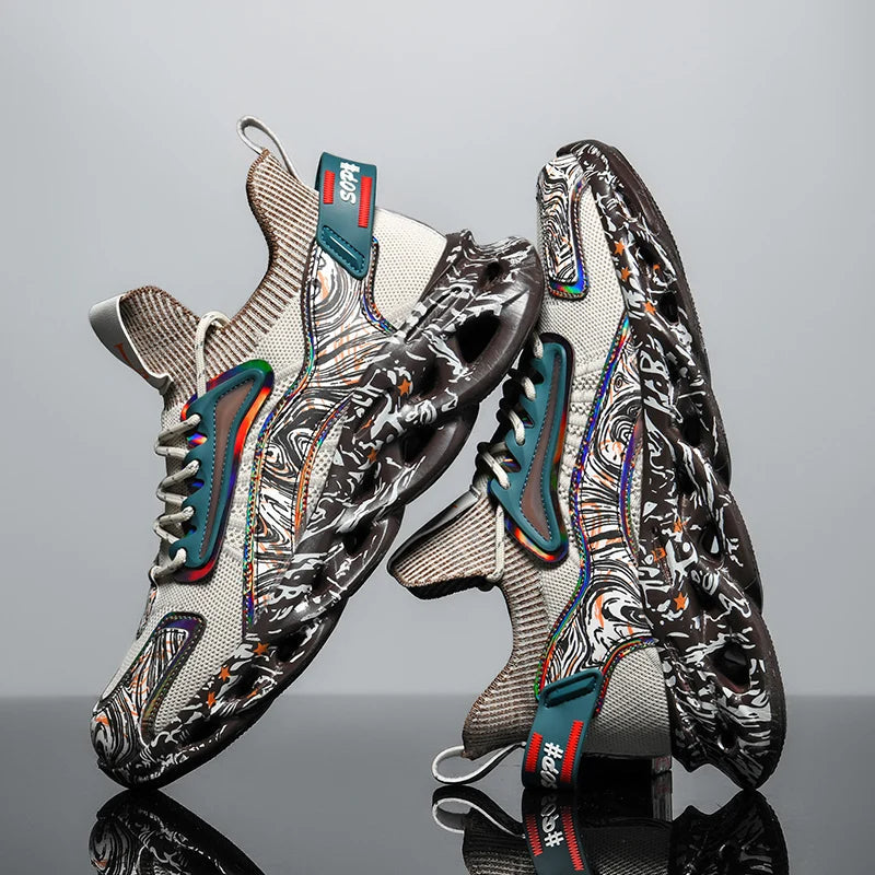 Bold street-style casual trainers for men | Rebel - 6