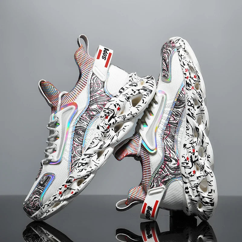 Bold street-style casual trainers for men | Rebel - 9