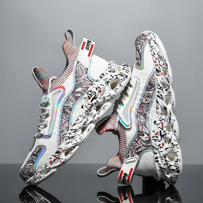 Bold street-style casual trainers for men | Rebel - 9