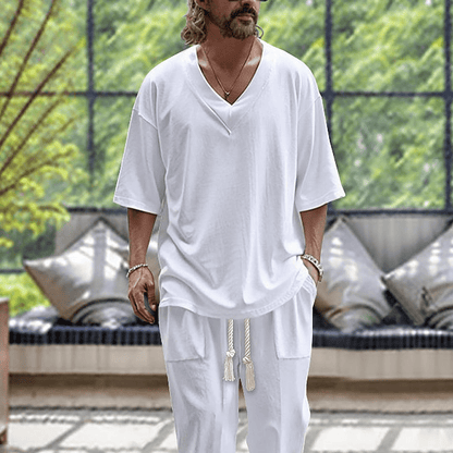 Relaxed Fit Two Piece Set Stylish For Men | Kaelen