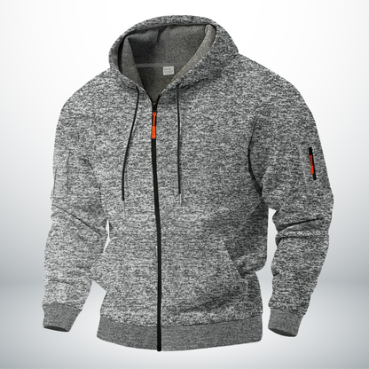 Modern stylish warm fleece jacket for men | Arvion -3