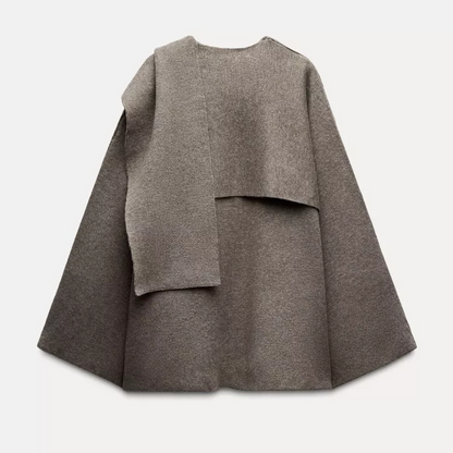 Elegant classic wool winter coat for women | Emma - 8